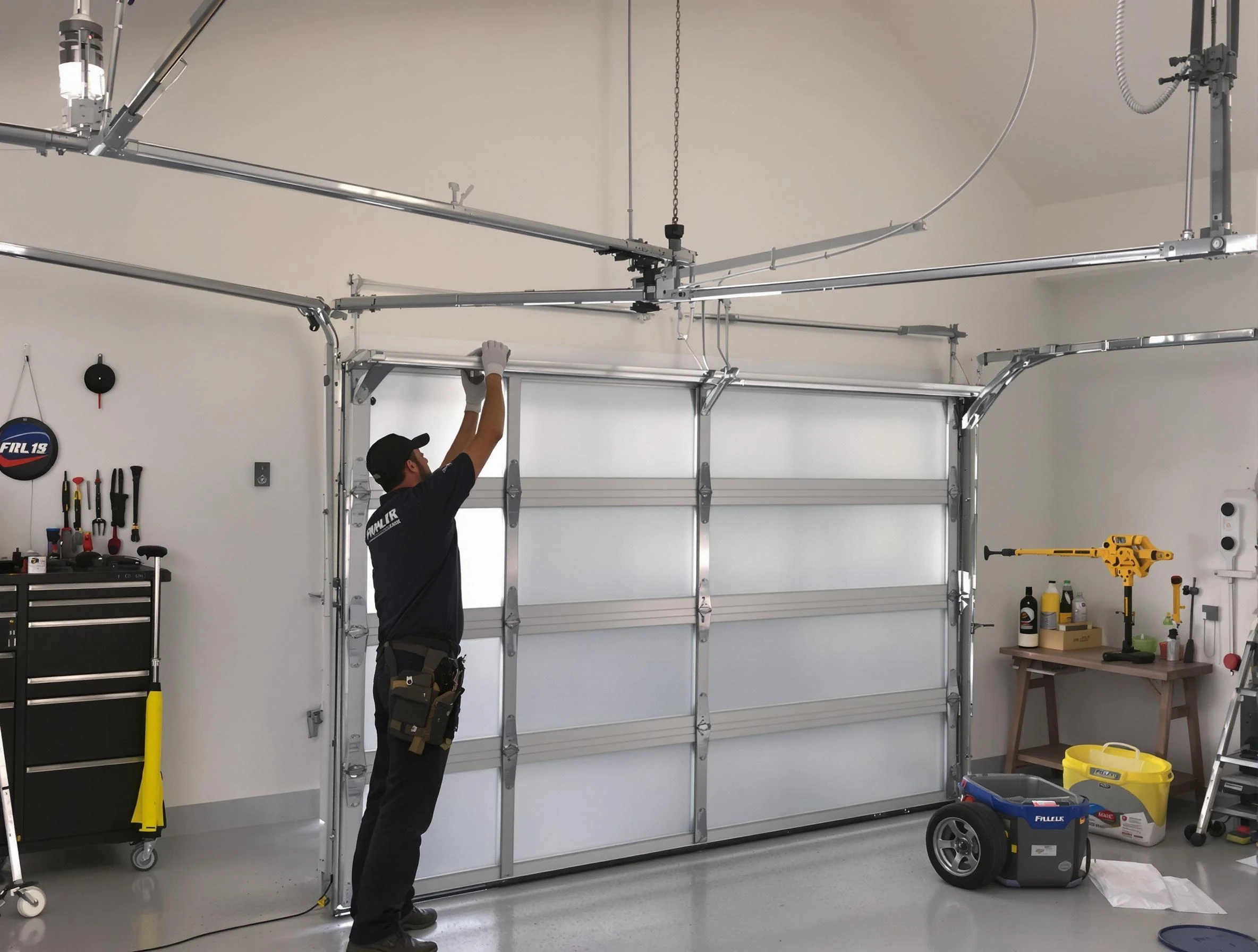 Castle Pines Village Garage Door Repair certified team performing precision garage door installation in Castle Pines Village