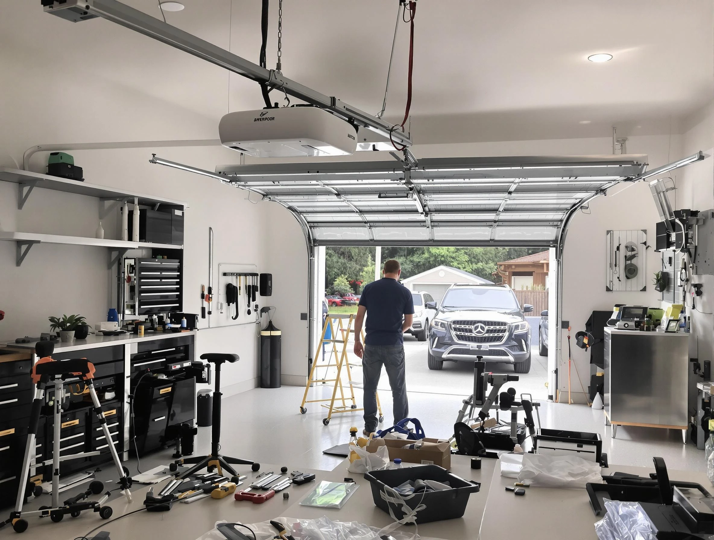 Garage door opener installation by Castle Pines Village Garage Door Repair in Castle Pines Village