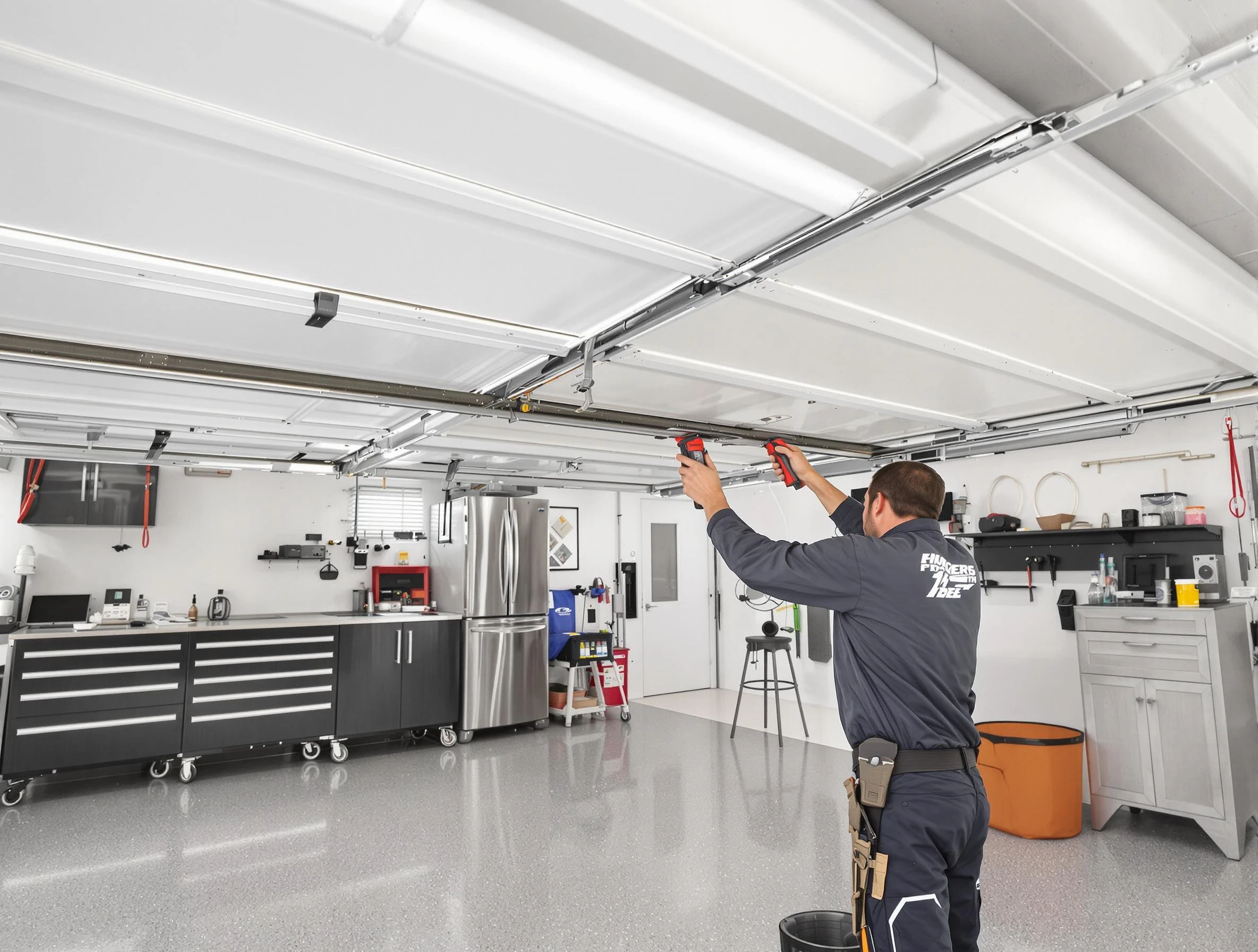 Overhead garage door repair service by Castle Pines Village Garage Door Repair in Castle Pines Village